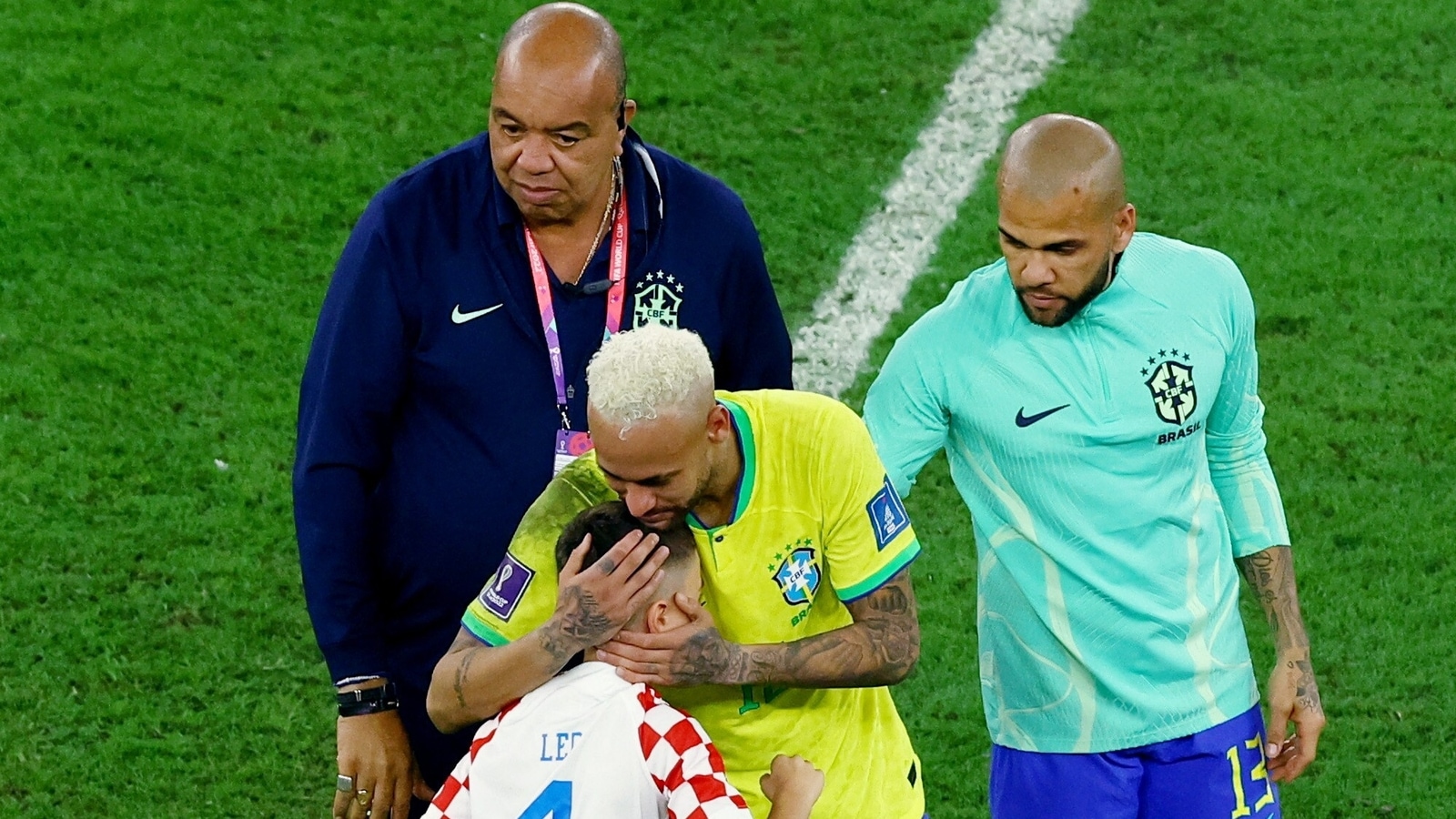 Fans moved by gesture of Croatia star's son in moments after