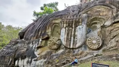 Unakoti, the ‘Angkor Wat of the North-East', is vying for world heritage tag (Instagram/@ripon_debbarma_) Unakoti, the ‘Angkor Wat of the North-East', is vying for world heritage tag (Instagram/@ripon_debbarma_)