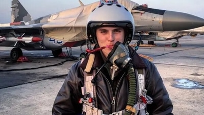 Russia-Ukraine War: Major Vadym Voroshylov is seen. Russia-Ukraine War: Major Vadym Voroshylov is seen.