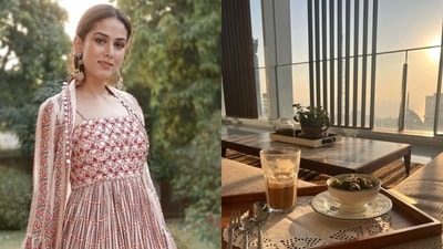Mira Kapoor shared a photograph of the Gujarati vegetarian dish undhiyu from her Worli home on Saturday. Mira Kapoor shared a photograph of the Gujarati vegetarian dish undhiyu from her Worli home on Saturday.