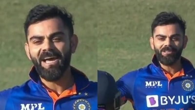 Virat Kohli utters three words to KL Rahul as he celebrates 44th ODI ton Virat Kohli utters three words to KL Rahul as he celebrates 44th ODI ton