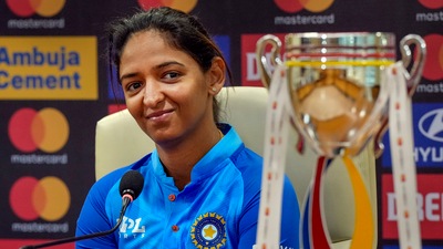 Indian women's cricket team captain Harmanpreet Kaur (PTI) Indian women's cricket team captain Harmanpreet Kaur (PTI)