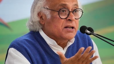 New Delhi: Congress leader Jairam Ramesh addresses a press conference at AICC HQ, in Delhi. (PTI) New Delhi: Congress leader Jairam Ramesh addresses a press conference at AICC HQ, in Delhi. (PTI)