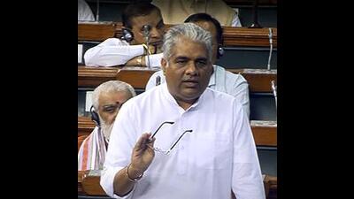 Speaking at an event , he also criticised the AAP governments in Delhi and Punjab for adopting a two-sided approach to curb farm fires, saying they used bio-decomposer, a microbial solution to decompose paddy straw, in the capital but not in the border state. (ANI file photo)