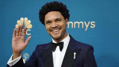 Trevor Noah attends the 74th Primetime Emmy Awards in Los Angeles in September 2022. (AP Photo/Jae C. Hong, File) (Jae C. Hong/Invision/AP) Trevor Noah attends the 74th Primetime Emmy Awards in Los Angeles in September 2022. (AP Photo/Jae C. Hong, File) (Jae C. Hong/Invision/AP)