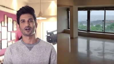 Sushant Singh Rajput's rented apartment in Mumbai. Sushant Singh Rajput's rented apartment in Mumbai.