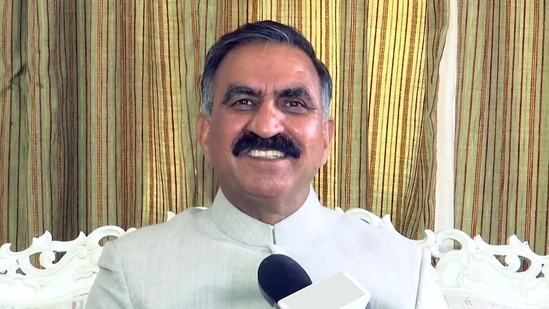 Congress leader Sukhwinder Singh Sukhu (ANI Photo)(ANI)