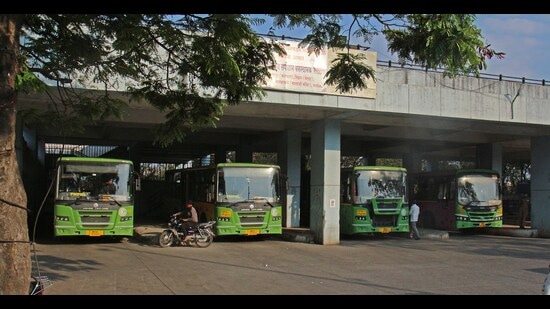 In 2020, the special bus service was launched by PMPML. (HT Photo)