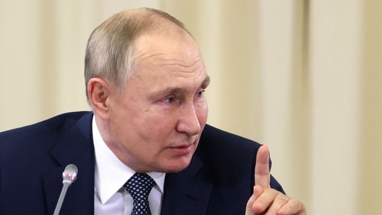 Russia-Ukraine War: Russian President Vladimir Putin is seen. 