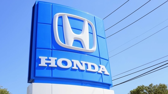 A general view of a Honda car dealership.(AFP)