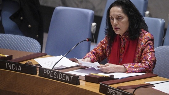 India At United Nations: India's Ambassador to the United Nations Ruchira Kamboj.(AP)