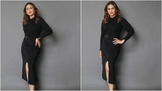 Huma Qureshi is currently basking in the success of er recently-released film Monica O My Darling. Released on Netflix, the film boasts of a star-studded cast including Rajkummar Rao and Sikander Kher. Huma, who played the titular role in the film, recently shared a slew of pictures from one of her recent fashion photoshoots. In a black ensemble, she gave us perfect weekend fashion goals.&nbsp;(Instagram/@iamhumaq)