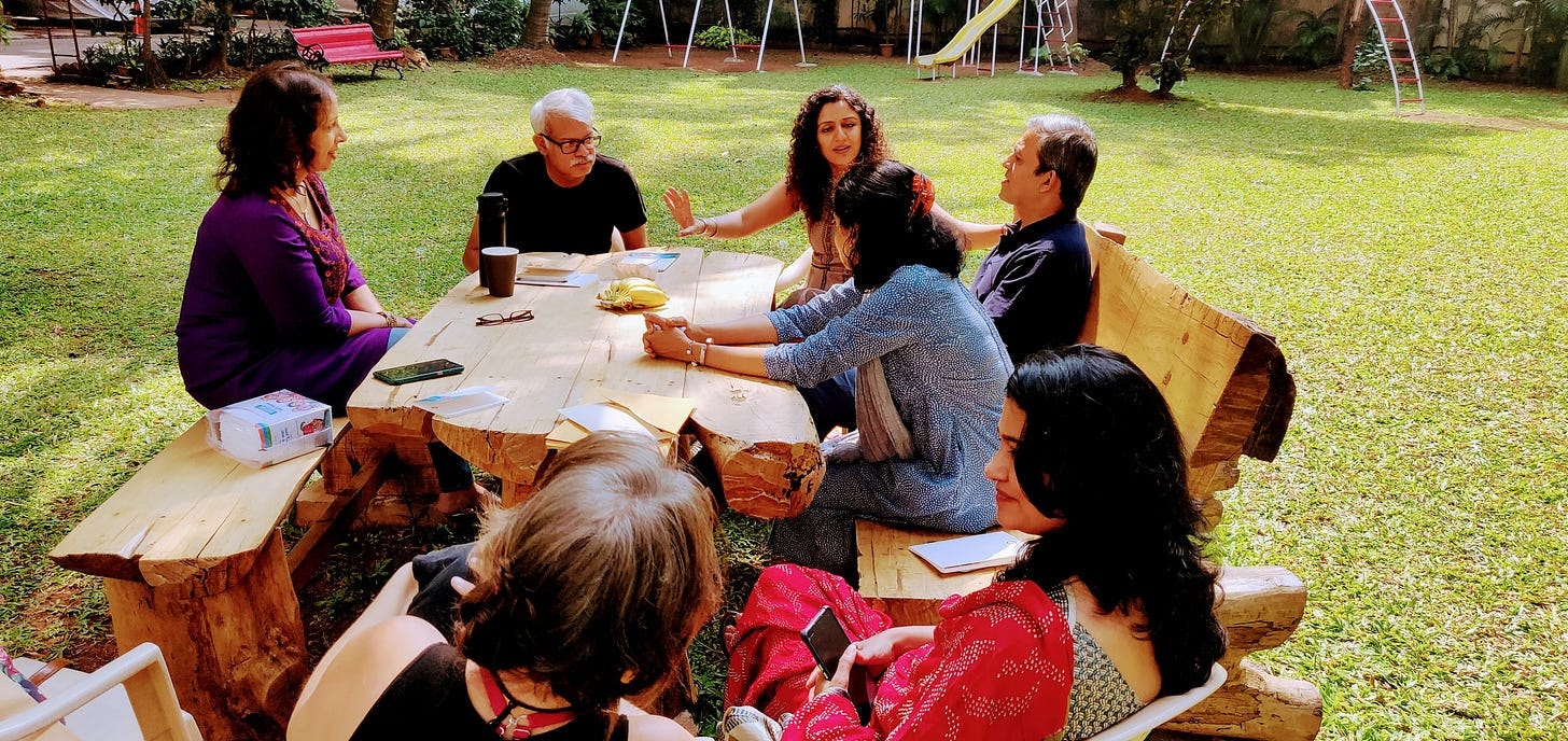 Talking books outdoors. Talking books outdoors.