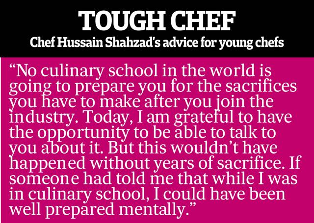 Advice to young chefs Advice to young chefs