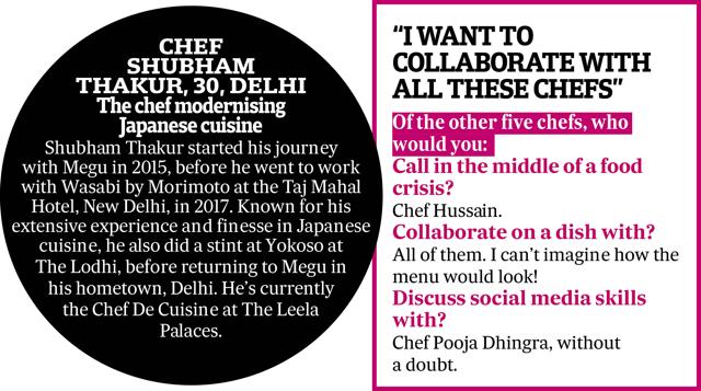 Meet chef Shubham Meet chef Shubham