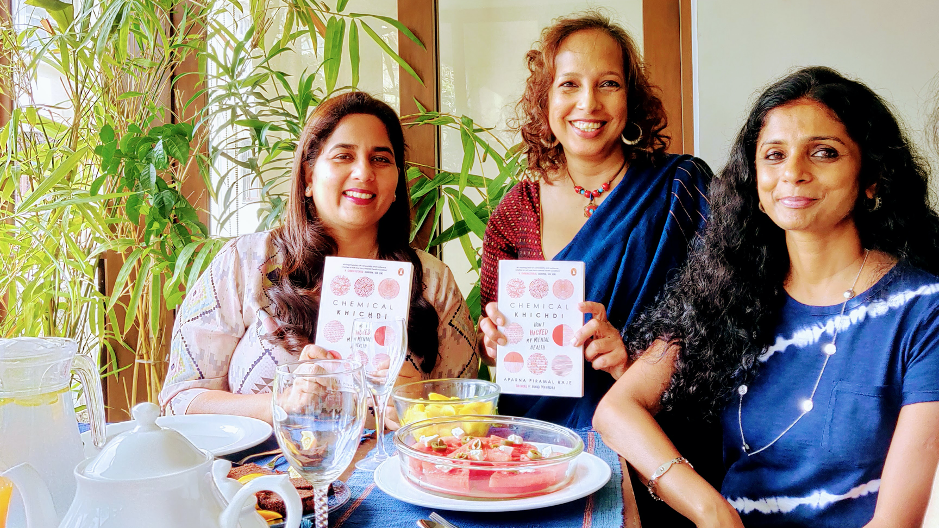 Aparna Piramal Raje, extreme left. Aparna Piramal Raje, extreme left.