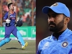 Ishan Kishan; Dinesh Karthik Ishan Kishan; Dinesh Karthik