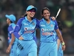 India Women defeated Australia Women in the second T20I.(PTI) India Women defeated Australia Women in the second T20I.(PTI)