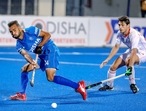 Sukhjeet Singh in action for India.(Hockey India) Sukhjeet Singh in action for India.(Hockey India)