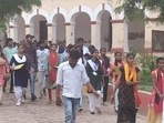 UPMSP UP Board Exam 2023: Where to get Class 10, 12 date sheets (Anil Kumar Maurya/HT) UPMSP UP Board Exam 2023: Where to get Class 10, 12 date sheets (Anil Kumar Maurya/HT)