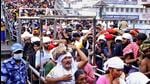 Kerala chief minister Pinarayi Vijayan has called a meeting on Monday to take stock of the situation in Sabarimala. (PTI) Kerala chief minister Pinarayi Vijayan has called a meeting on Monday to take stock of the situation in Sabarimala. (PTI)