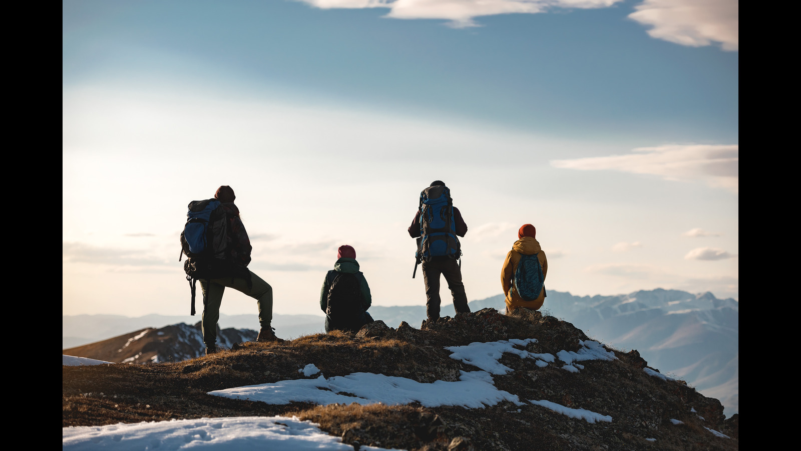 Premium Photo  Climb mountains on a summer hiking trip with a