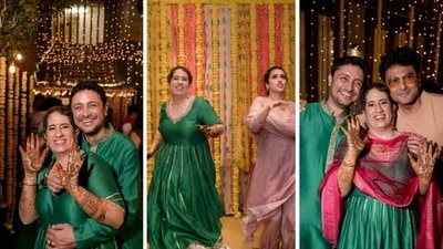 Guneet Monga and Sunny Kapoor's pre-wedding festivities pictures. Guneet Monga and Sunny Kapoor's pre-wedding festivities pictures.