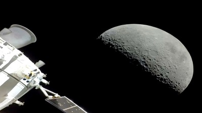 During the trip around Earth's orbiting satellite and back, Orion logged well over a million miles and went farther from Earth than any previous habitable spacecraft. During the trip around Earth's orbiting satellite and back, Orion logged well over a million miles and went farther from Earth than any previous habitable spacecraft.