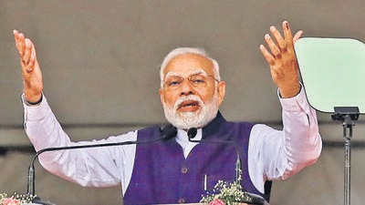 Nagpur: Prime Minister Narendra Modi addresses a function after the inauguration of AIIMS, in Nagpur, Sunday, Dec. 11, 2022. (PTI Photo) (PTI12_11_2022_000201A) (PTI) Nagpur: Prime Minister Narendra Modi addresses a function after the inauguration of AIIMS, in Nagpur, Sunday, Dec. 11, 2022. (PTI Photo) (PTI12_11_2022_000201A) (PTI)