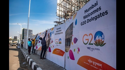 The Startup-20 Engagement Group, initiated under India’s presidency of G20 in 2023, aspires to create a global narrative for supporting startups and enabling synergies between startups, corporates, investors, innovation agencies and other key ecosystem stakeholders. (Satish Bate/HT PHOTO) The Startup-20 Engagement Group, initiated under India’s presidency of G20 in 2023, aspires to create a global narrative for supporting startups and enabling synergies between startups, corporates, investors, innovation agencies and other key ecosystem stakeholders. (Satish Bate/HT PHOTO)