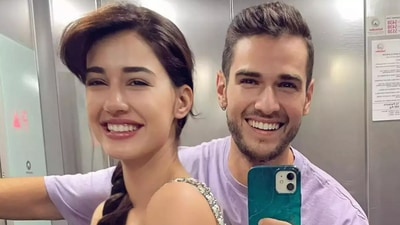 Disha Patani with her rumoured boyfriend Aleksandar Alex Ilic.