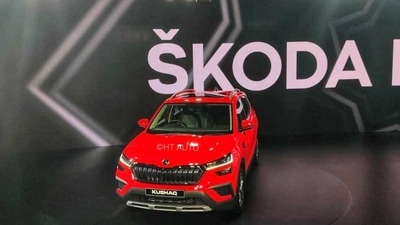 The 2021 Skoda Kushaq SUV revealed in the production-ready form.