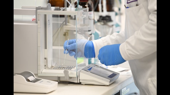 There are around 350 cosmetics and drug formulation units in the Baddi-Barotiwala-Nalagarh region, with an estimated annual business of ₹30,000 crore, both domestic and international. (Reuters File Photo)