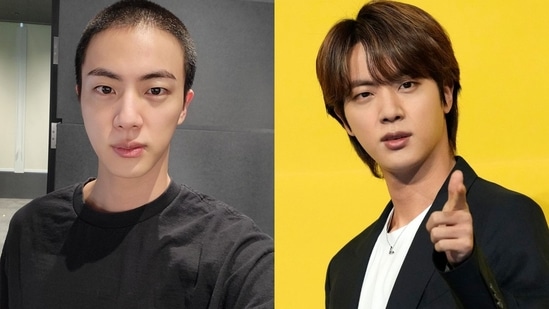 Jin of BTS shares his new buzz cut hair ahead of military enlistment. See  pic - India Today