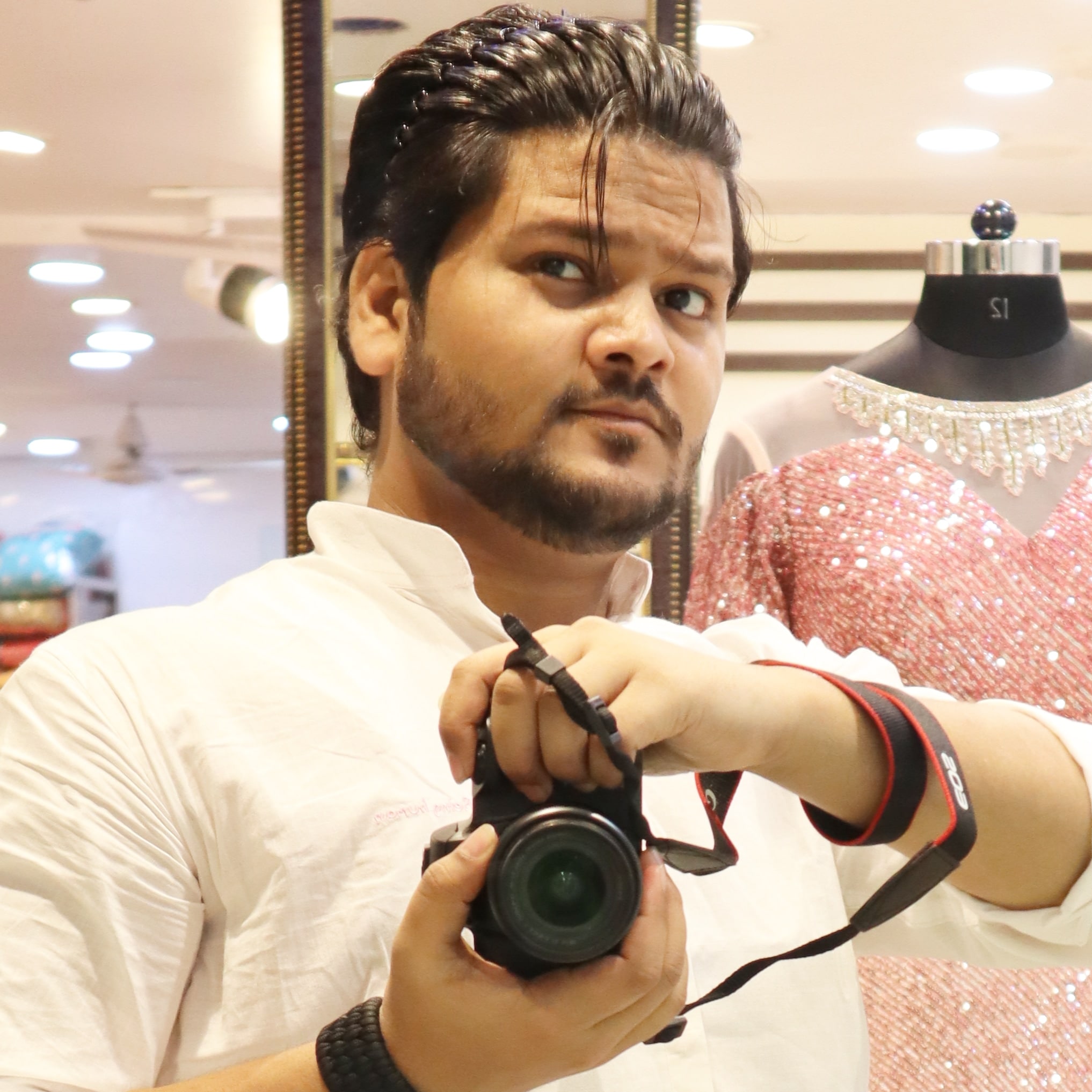 Aman Khan started his own page (@Ammykhanvlogs) in 2019.