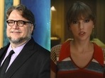 Filmmaker Guillermo del Toro and singer Taylor Swift. Filmmaker Guillermo del Toro and singer Taylor Swift.