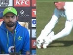 Babar Azam; Ollie Pope's controversial catch for Saud Shakeel's dismissal Babar Azam; Ollie Pope's controversial catch for Saud Shakeel's dismissal