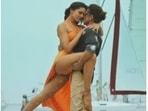 Pathaan song Besharam Rang features Shah Rukh Khan and Deepika Padukone.