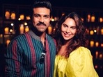 Ram Charan with his wife Upasana Konidela. Ram Charan with his wife Upasana Konidela.