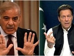 Pakistan prime minister Shehbaz Sharif and Imran Khan, Pakistan prime minister Shehbaz Sharif and Imran Khan,