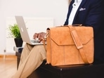 A person can carry their laptop and related accessories in a laptop bag.