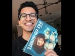 Ammaar Reshi with the book he had co-written and illustrated with AI. Ammaar Reshi with the book he had co-written and illustrated with AI.