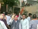 NCP workers celebrate after Anil Deshmukh gets bail in case by CBI| Video