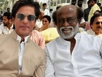 Shah Rukh Khan shared an unseen picture with Rajinikanth.