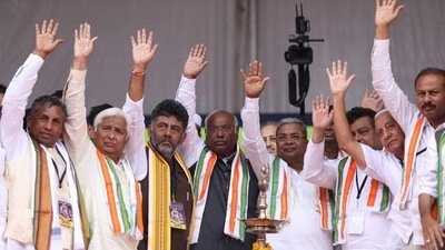 Congress chief Kharge to meet key leaders to check Karnataka poll preparedness Congress chief Kharge to meet key leaders to check Karnataka poll preparedness