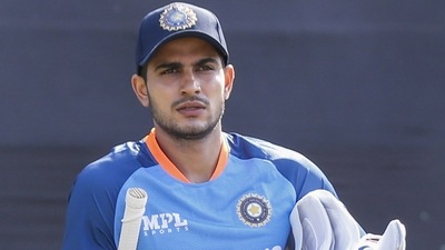 Gill was India's second highest scorer in their series against New Zealand. (AP)