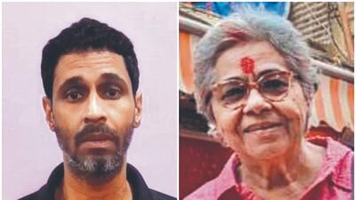 Sachin (40), a resident of Juhu, allegedly killed his mother Beena by repeatedly hitting her on the head with a baseball bat in their home on December 6. He then enlisted the aid of his house help, Chhotu Mandal, to dump the body in Raigad. Both the accused were arrested on December 7 and the body was recovered on December 8. (HT Photo) Sachin (40), a resident of Juhu, allegedly killed his mother Beena by repeatedly hitting her on the head with a baseball bat in their home on December 6. He then enlisted the aid of his house help, Chhotu Mandal, to dump the body in Raigad. Both the accused were arrested on December 7 and the body was recovered on December 8. (HT Photo)