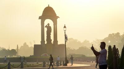 The revamped Central Vista Avenue near India Gate in New Delhi was inaugurated by Prime Minister Narendra Modi in September. (HT Archive) The revamped Central Vista Avenue near India Gate in New Delhi was inaugurated by Prime Minister Narendra Modi in September. (HT Archive)