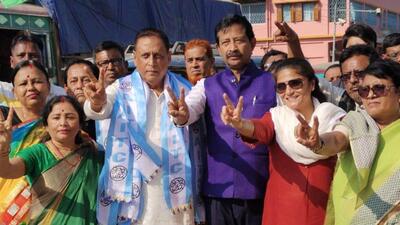 This development comes days after he switched over to the party. (Twitter | Pijush Kanti Biswas)