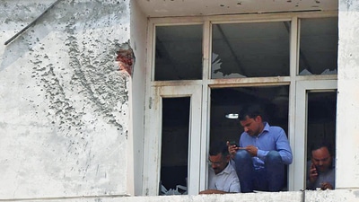 This is the second such attack in the state in the last seven months. On May 9 this year, a rocket-propelled grenade (RPG) was fired at the Punjab Police’s intelligence headquarters located in Mohali. (ANI file photo) This is the second such attack in the state in the last seven months. On May 9 this year, a rocket-propelled grenade (RPG) was fired at the Punjab Police’s intelligence headquarters located in Mohali. (ANI file photo)